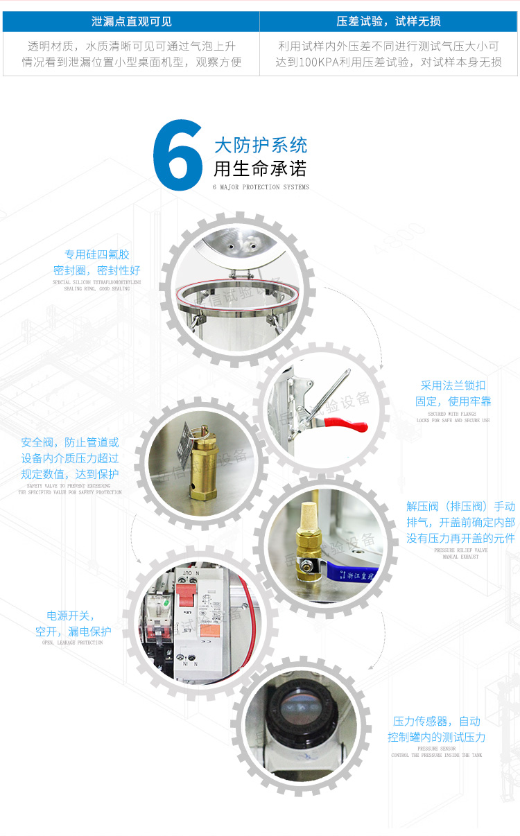 樣品托盤(pán)放置 樣品防水進(jìn)行測試