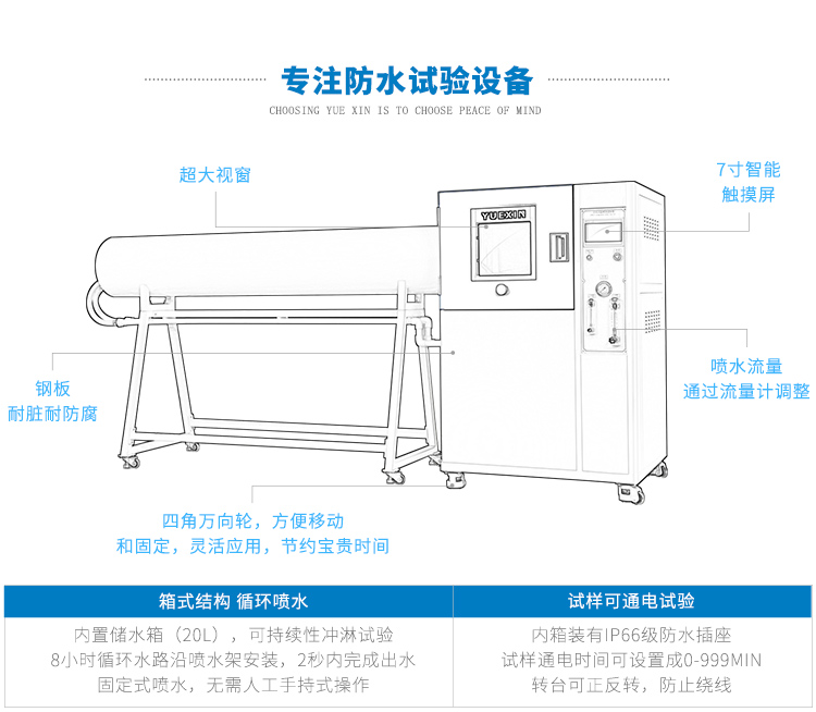 汽車(chē)線(xiàn)束防水測試設備